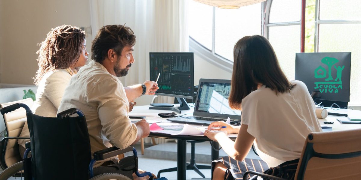 Persone con disabilità al lavoro